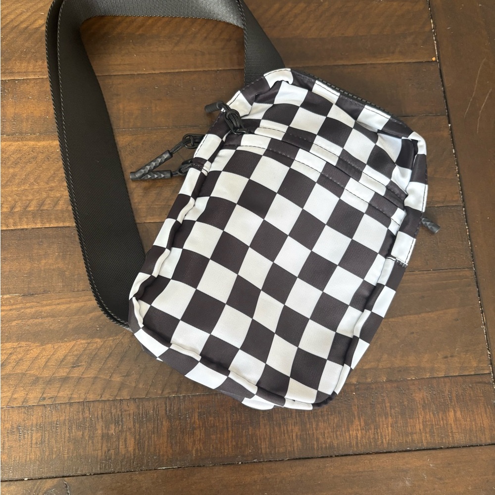 Checkered Crossbody Bag